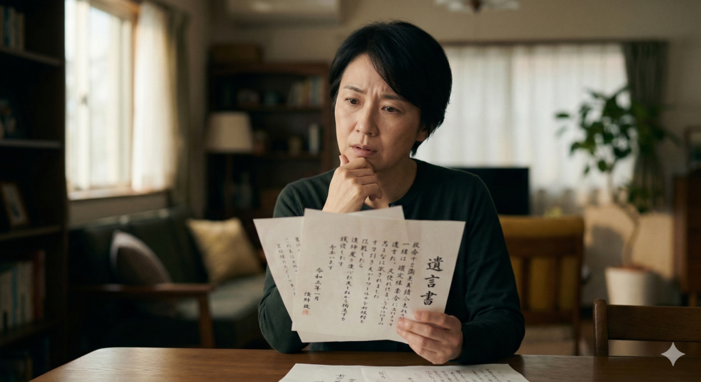 遺言書　効力　相談